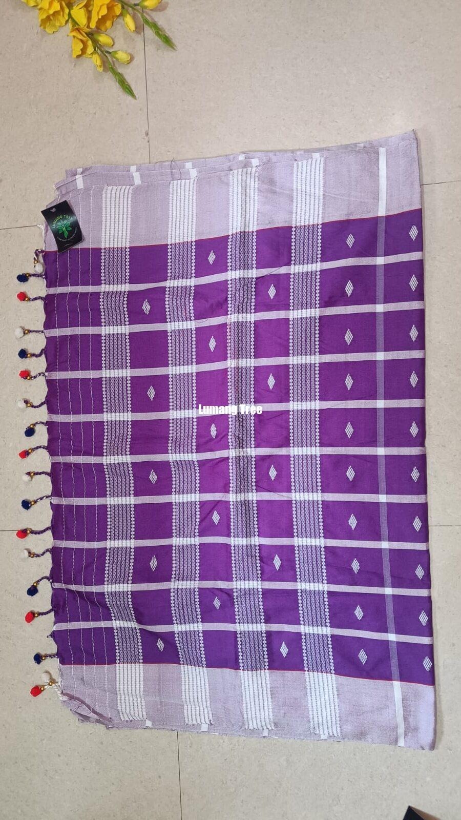 Santhali Fhutah Panchi Saree - Image 4